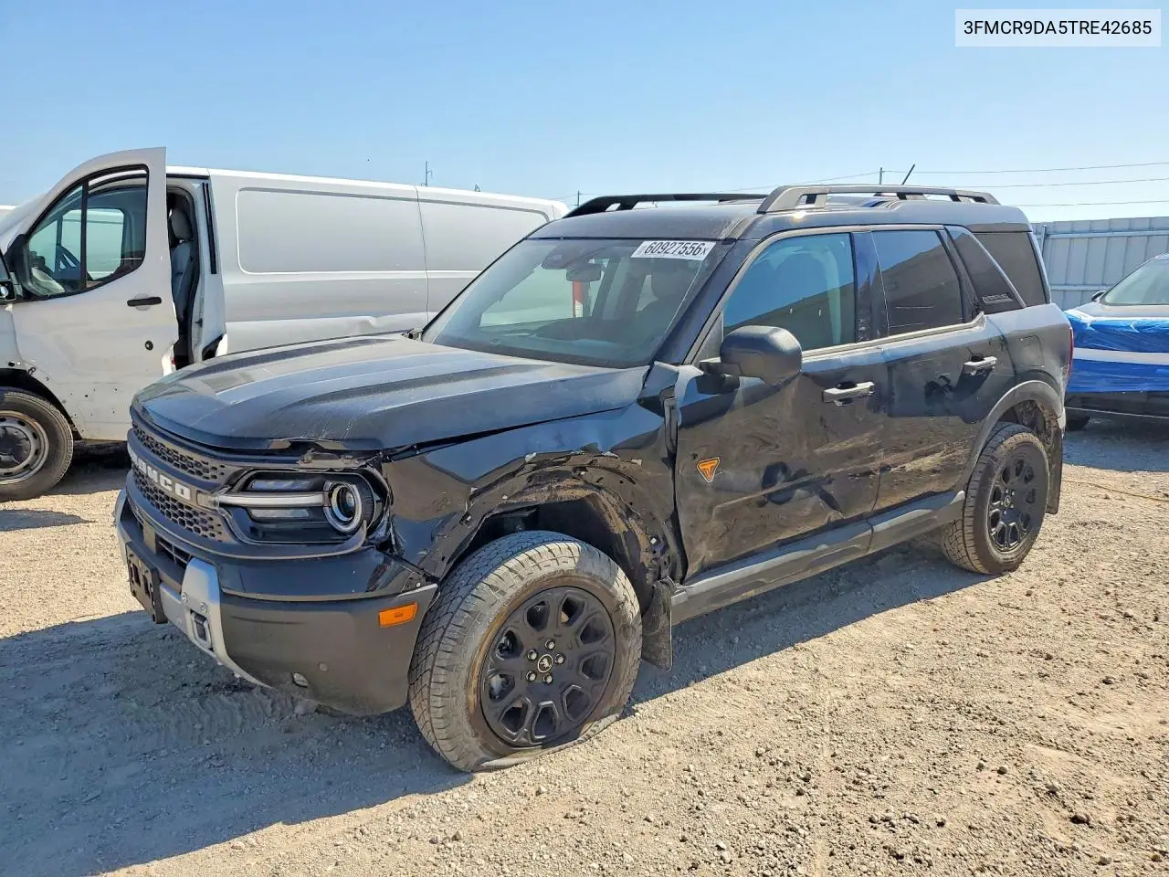2026 Ford Bronco Sport Badlands VIN: 3FMCR9DA5TRE42685 Lot: 60927556