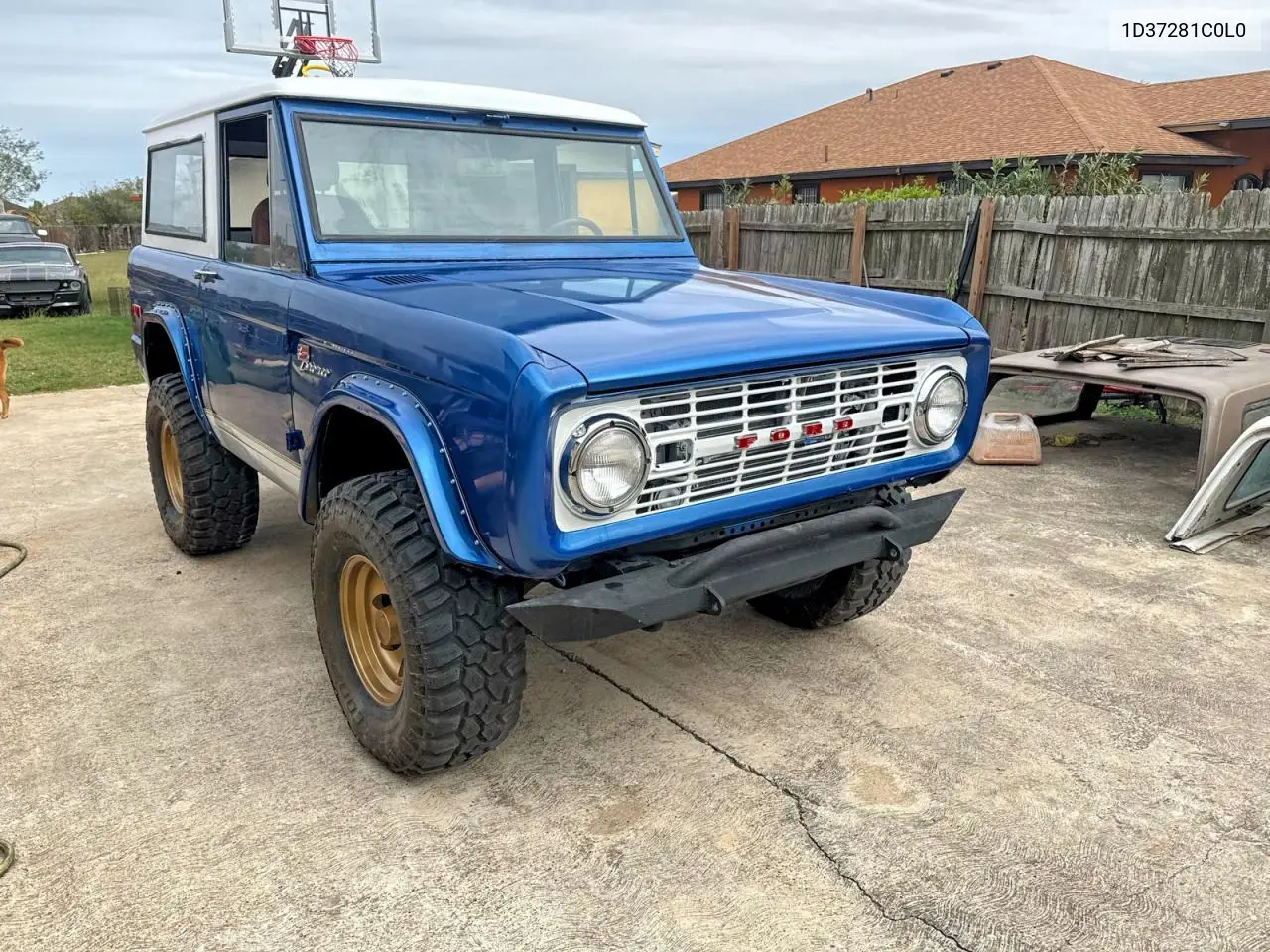 1966 Ford Bronco 4X4 VIN: 1D37281C0L0 Lot: 61822506