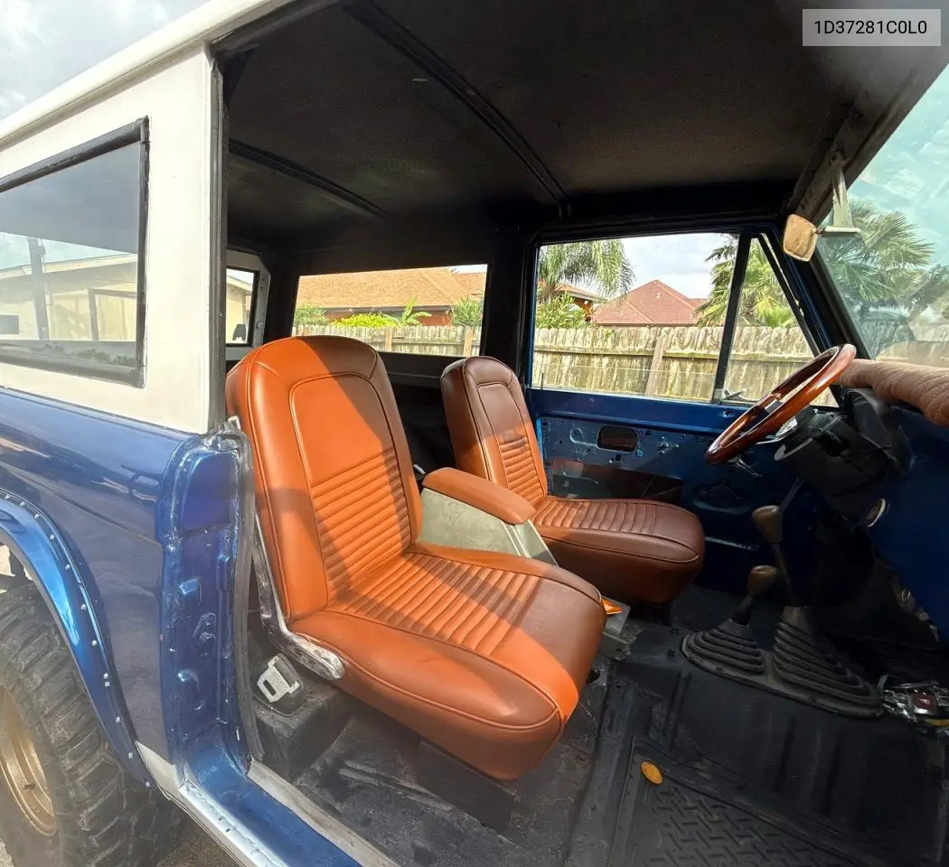 1966 Ford Bronco 4X4 VIN: 1D37281C0L0 Lot: 61822506