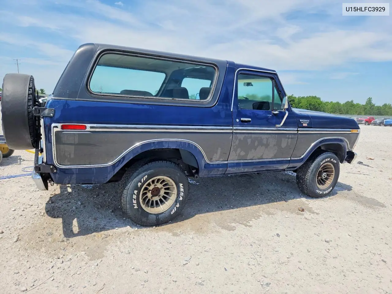 1979 Ford Bronco VIN: U15HLFC3929 Lot: 56111296
