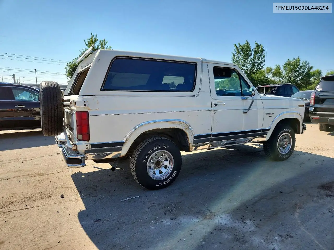 1983 Ford Bronco U100 VIN: 1FMEU15G9DLA48294 Lot: 60374616
