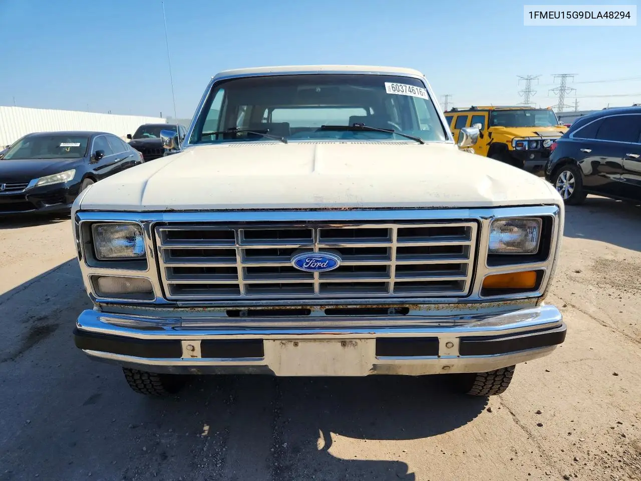1983 Ford Bronco U100 VIN: 1FMEU15G9DLA48294 Lot: 60374616