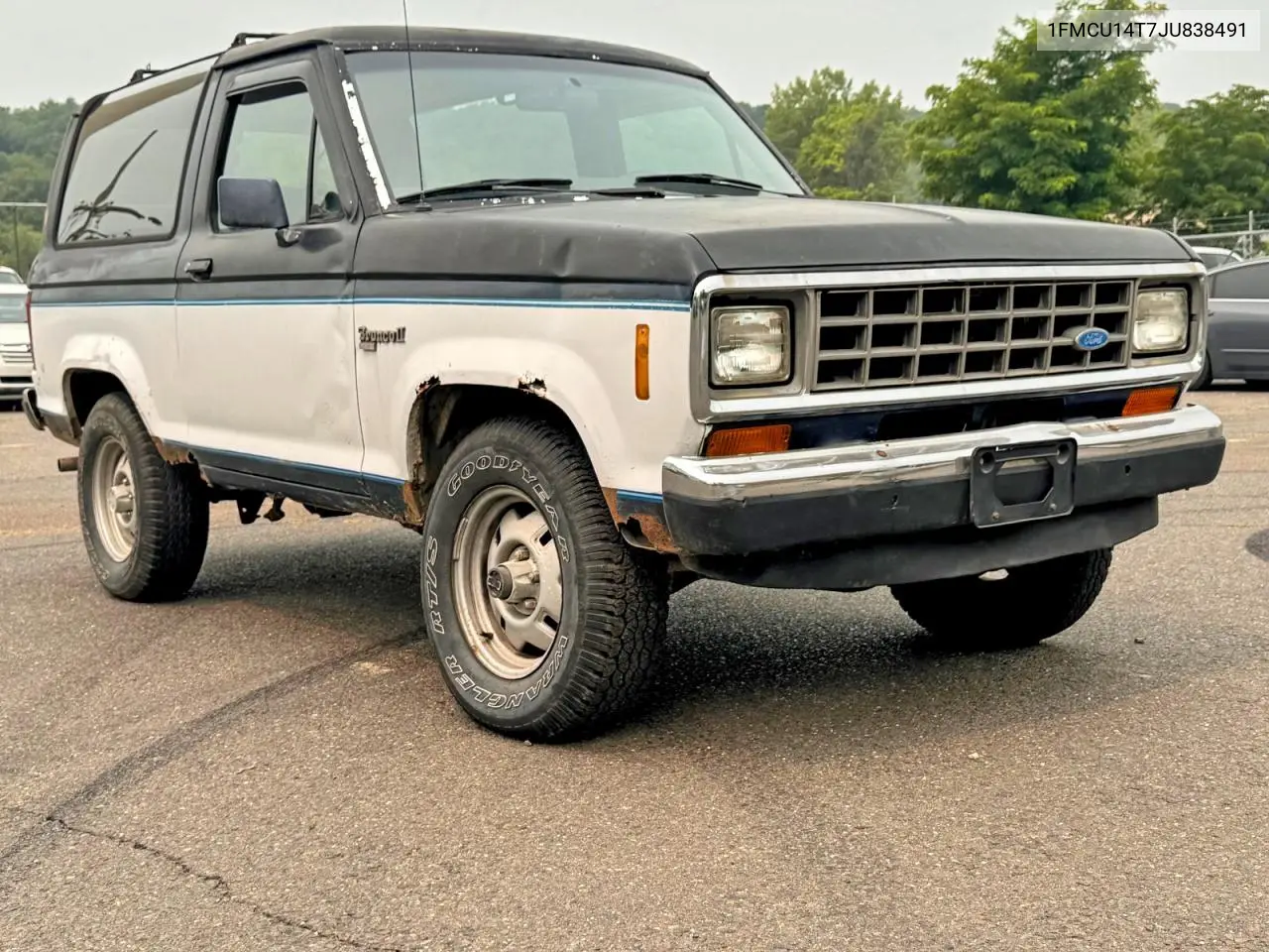 1988 Ford Bronco Ii VIN: 1FMCU14T7JU838491 Lot: 62281716