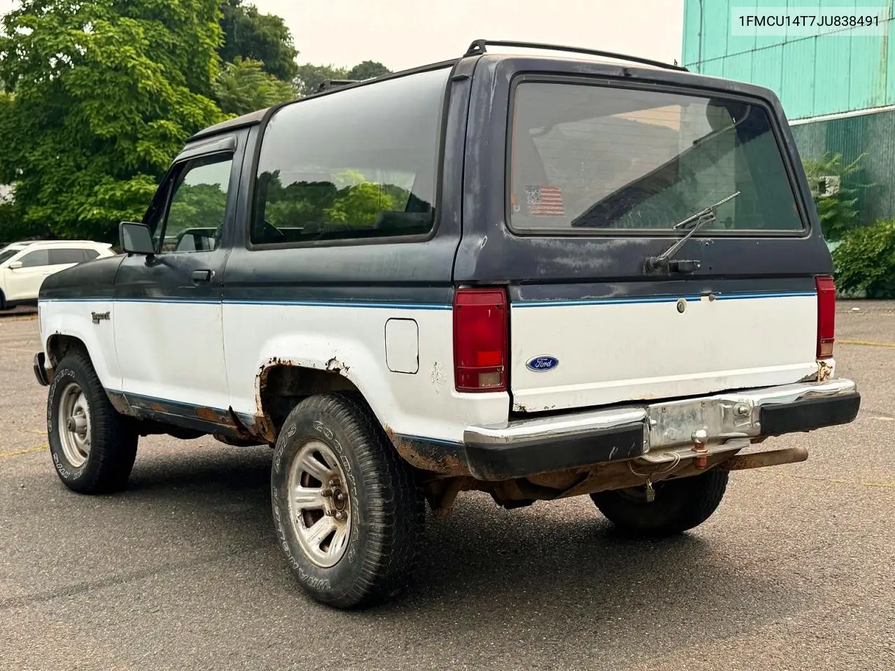 1988 Ford Bronco Ii VIN: 1FMCU14T7JU838491 Lot: 62281716