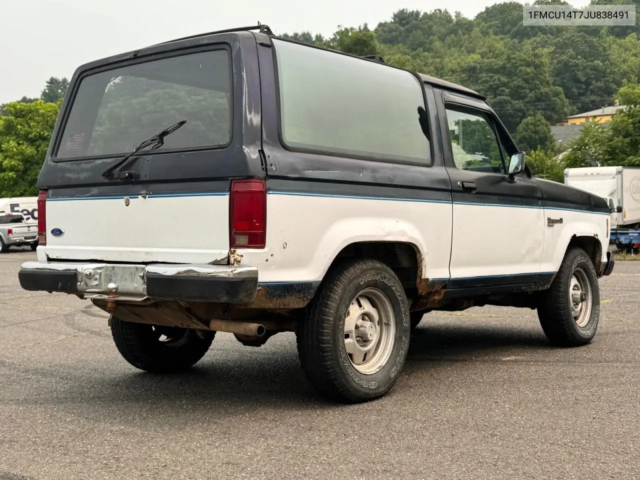 1988 Ford Bronco Ii VIN: 1FMCU14T7JU838491 Lot: 62281716