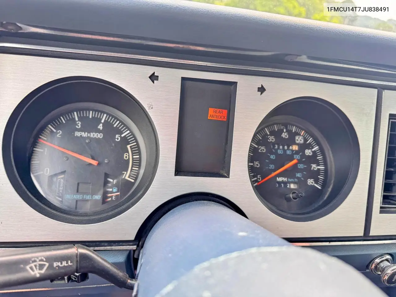 1988 Ford Bronco Ii VIN: 1FMCU14T7JU838491 Lot: 62281716