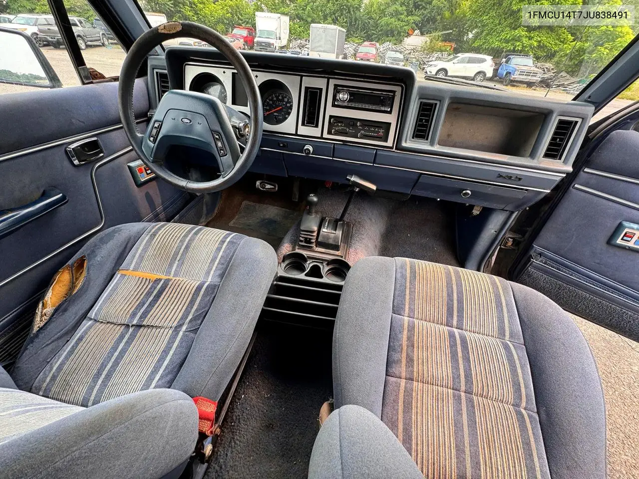 1988 Ford Bronco Ii VIN: 1FMCU14T7JU838491 Lot: 62281716