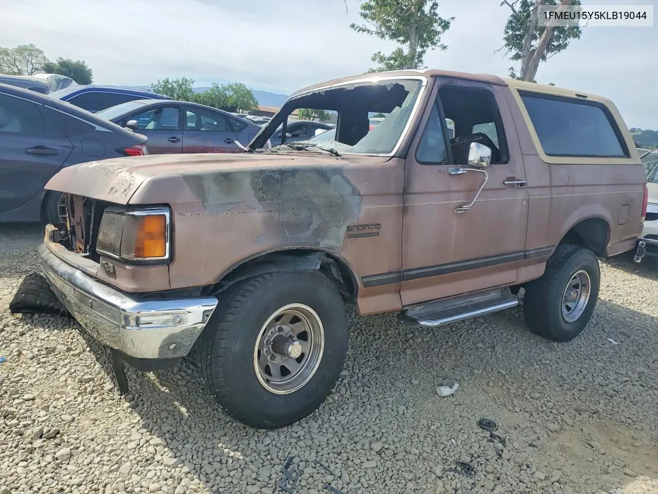 1989 Ford Bronco VIN: 1FMEU15Y5KLB19044 Lot: 46772786