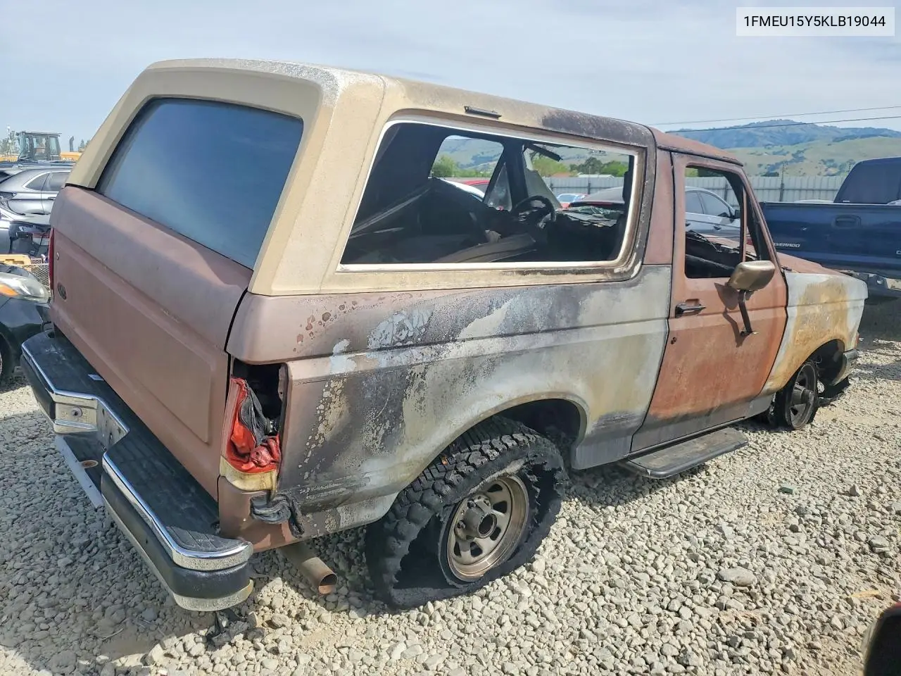 1989 Ford Bronco VIN: 1FMEU15Y5KLB19044 Lot: 46772786