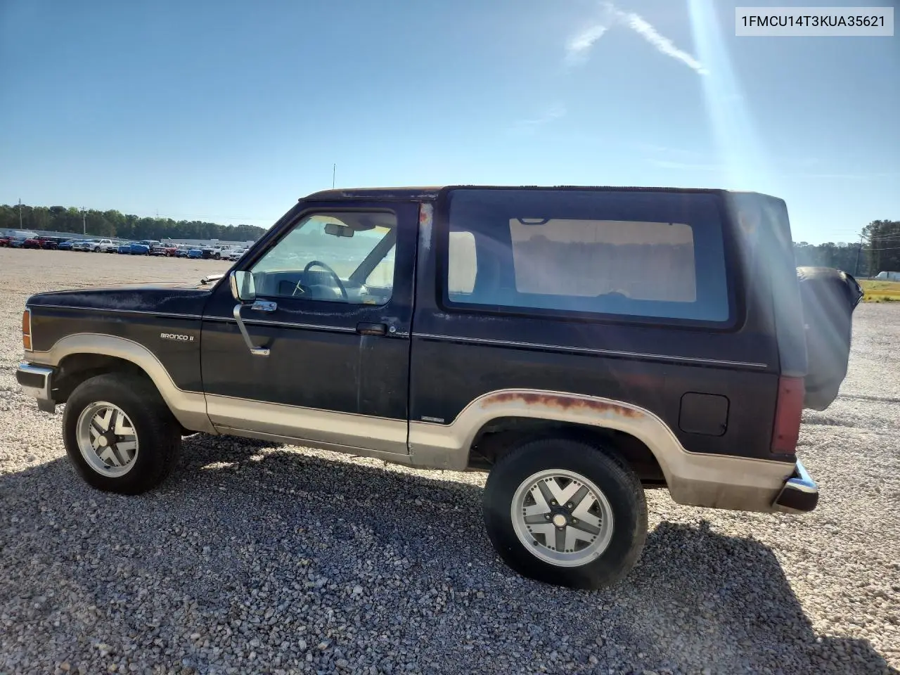1989 Ford Bronco Ii VIN: 1FMCU14T3KUA35621 Lot: 50368236