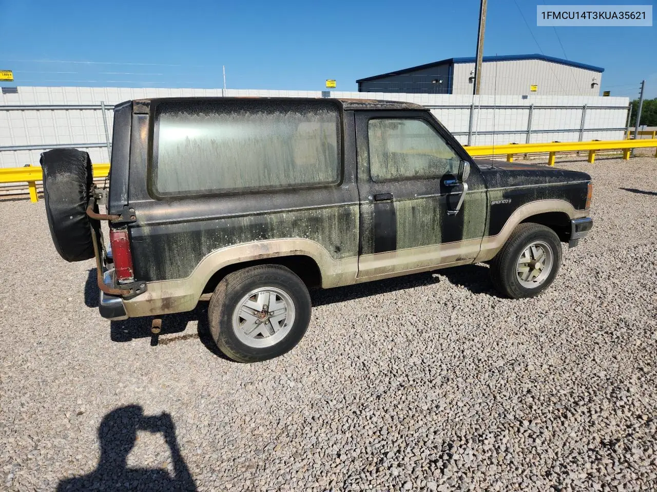 1989 Ford Bronco Ii VIN: 1FMCU14T3KUA35621 Lot: 50368236