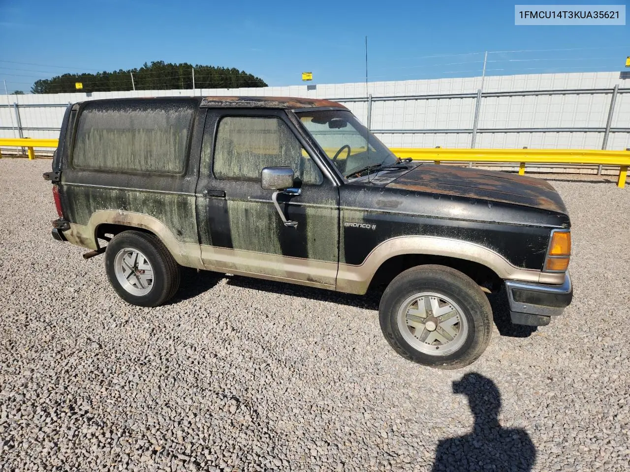 1989 Ford Bronco Ii VIN: 1FMCU14T3KUA35621 Lot: 50368236