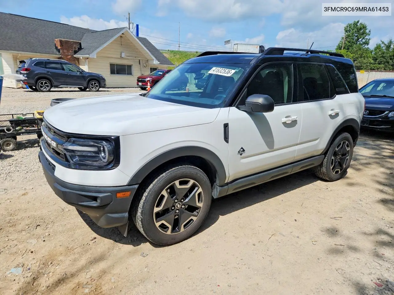 2021 Ford Bronco Sport Outer Banks VIN: 3FMCR9C69MRA61453 Lot: 41632536