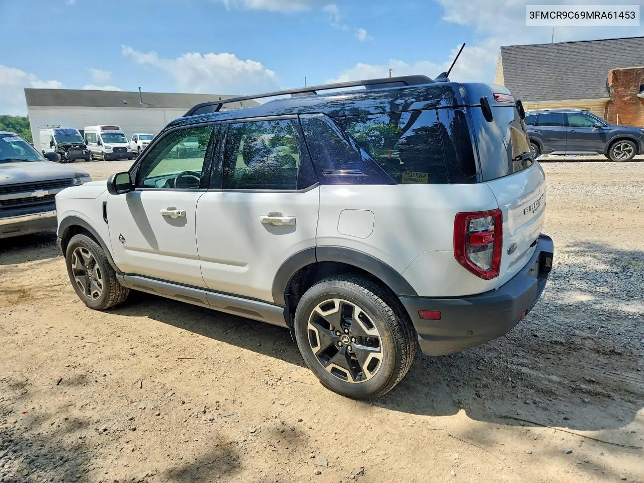 2021 Ford Bronco Sport Outer Banks VIN: 3FMCR9C69MRA61453 Lot: 41632536
