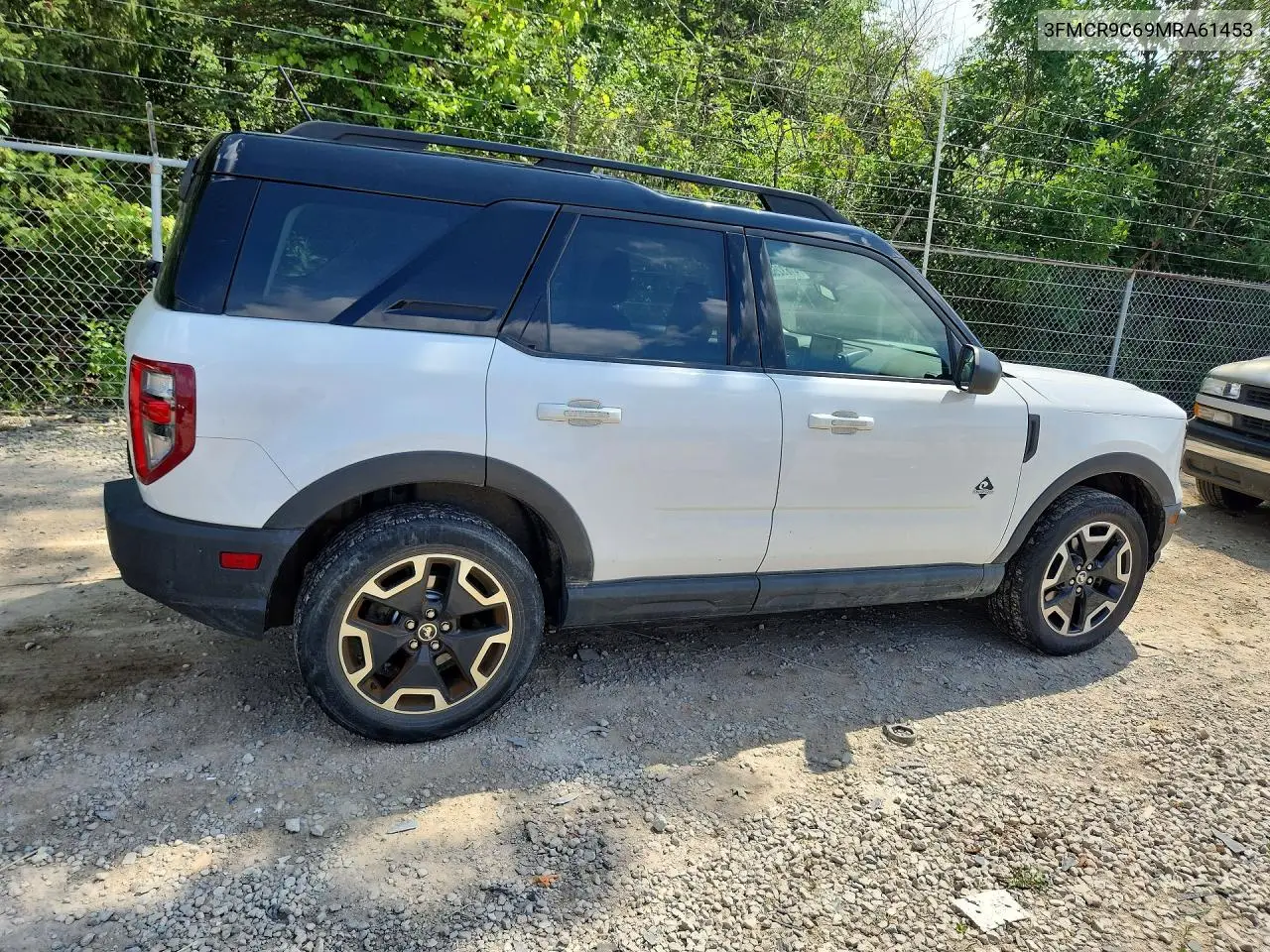 2021 Ford Bronco Sport Outer Banks VIN: 3FMCR9C69MRA61453 Lot: 41632536