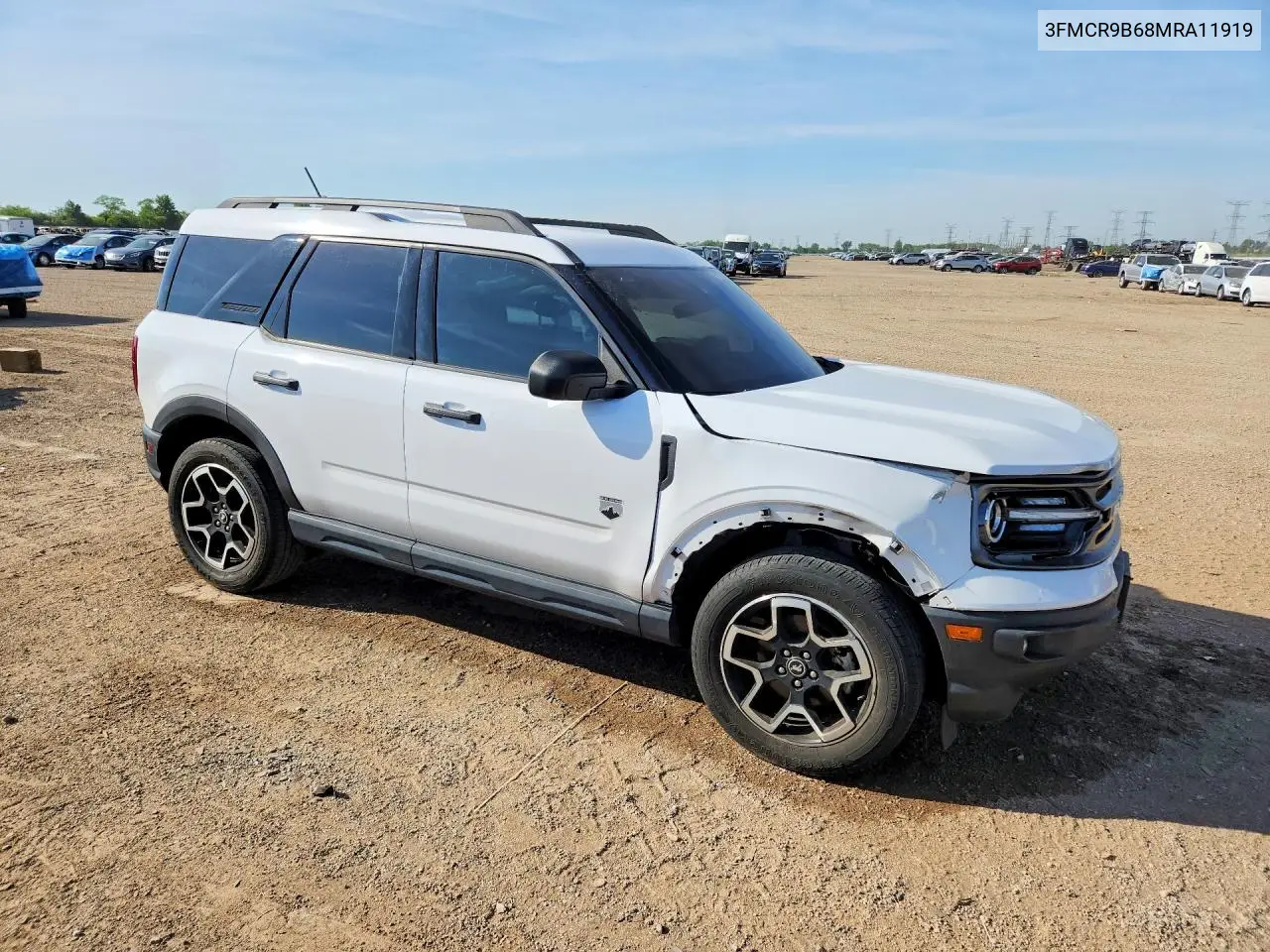 2021 Ford Bronco Sport Big Bend VIN: 3FMCR9B68MRA11919 Lot: 55190256