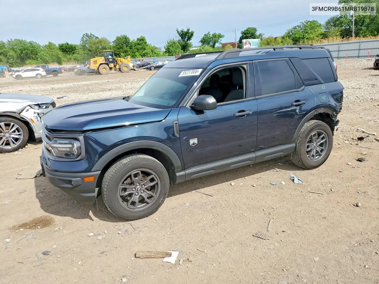 2021 Ford Bronco Sport Big Bend VIN: 3FMCR9B61MRB19878 Lot: 55237006