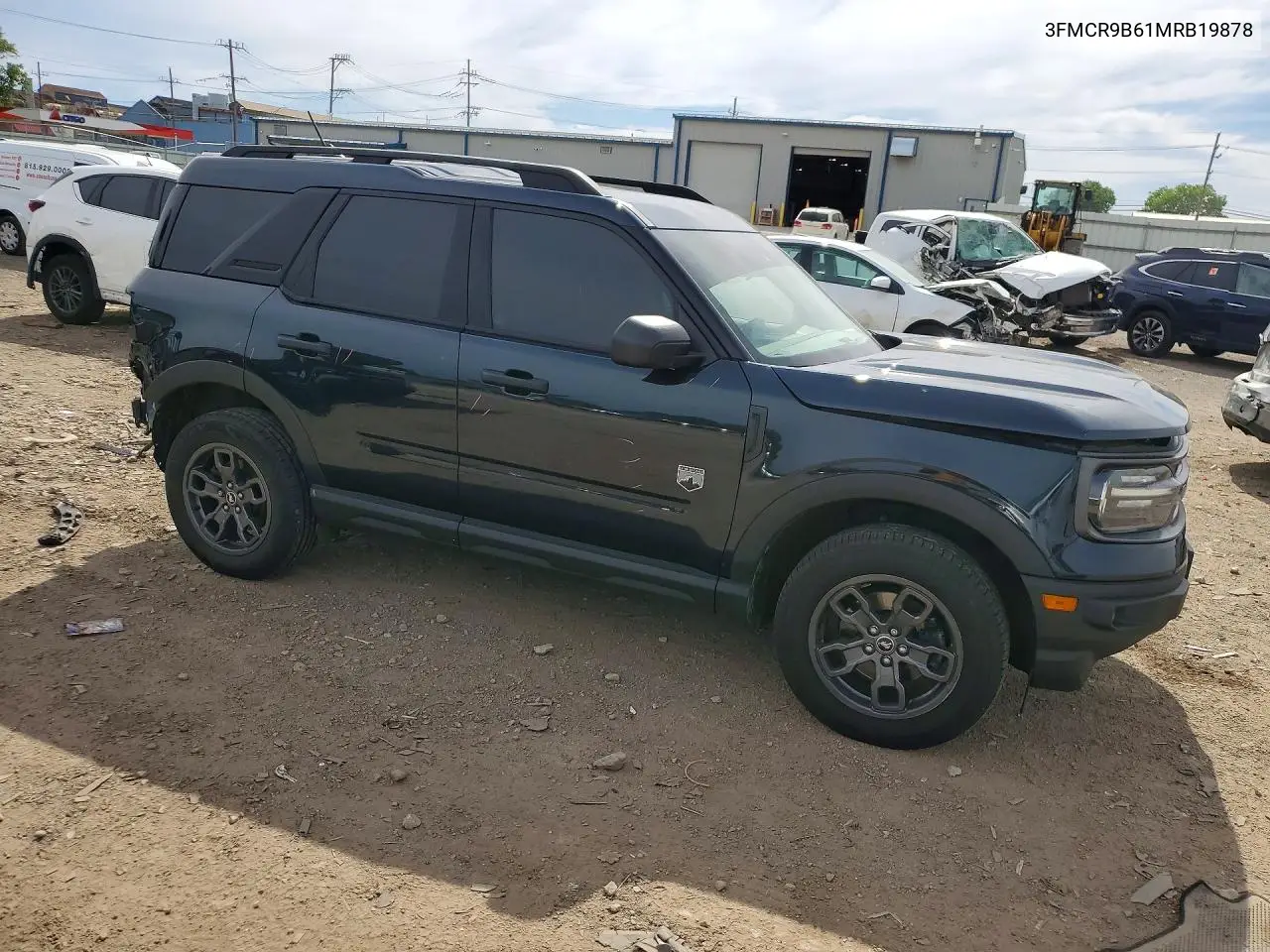 2021 Ford Bronco Sport Big Bend VIN: 3FMCR9B61MRB19878 Lot: 55237006