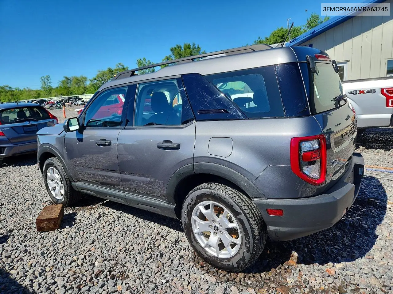 2021 Ford Bronco Sport VIN: 3FMCR9A66MRA63745 Lot: 55807336
