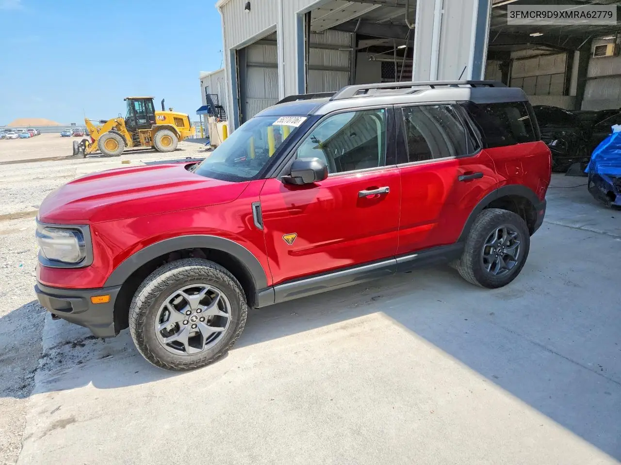 2021 Ford Bronco Sport Badlands VIN: 3FMCR9D9XMRA62779 Lot: 56270706
