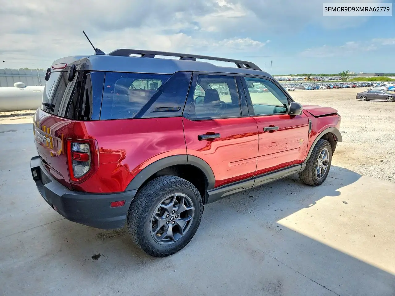 2021 Ford Bronco Sport Badlands VIN: 3FMCR9D9XMRA62779 Lot: 56270706