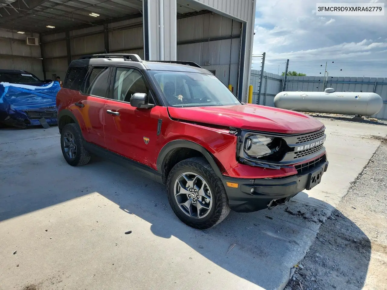2021 Ford Bronco Sport Badlands VIN: 3FMCR9D9XMRA62779 Lot: 56270706