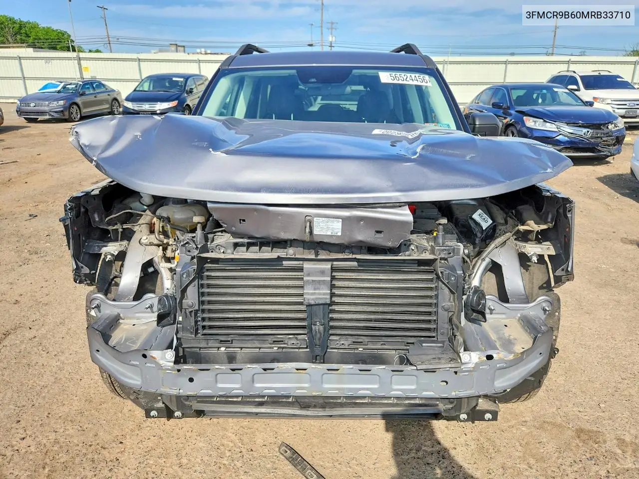 2021 Ford Bronco Sport Big Bend VIN: 3FMCR9B60MRB33710 Lot: 56524456
