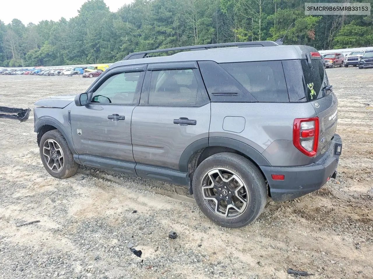 2021 Ford Bronco Sport Big Bend VIN: 3FMCR9B65MRB33153 Lot: 56566036