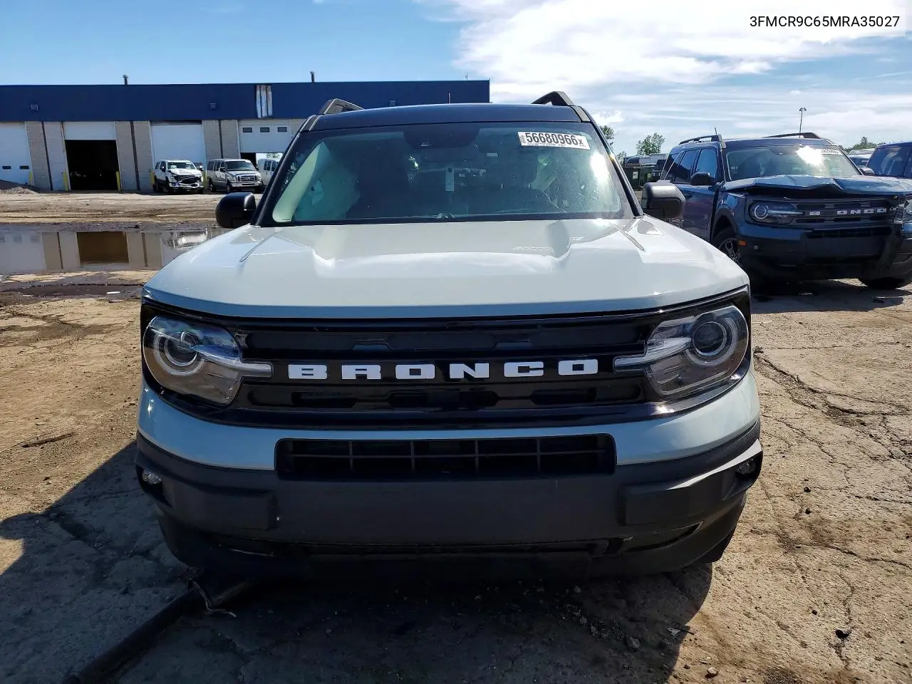 2021 Ford Bronco Sport Outer Banks VIN: 3FMCR9C65MRA35027 Lot: 56680966
