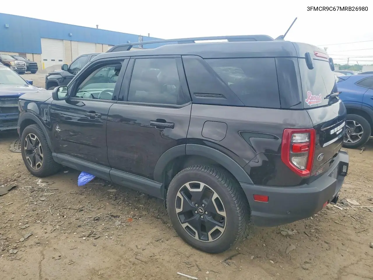 2021 Ford Bronco Sport Outer Banks VIN: 3FMCR9C67MRB26980 Lot: 56698496