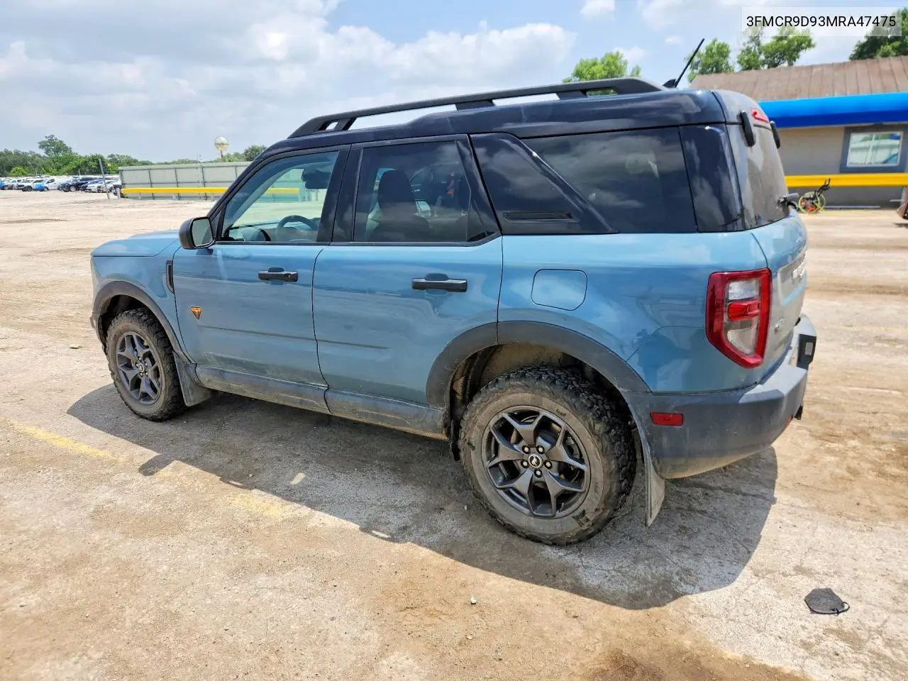 2021 Ford Bronco Sport Badlands VIN: 3FMCR9D93MRA47475 Lot: 56760746