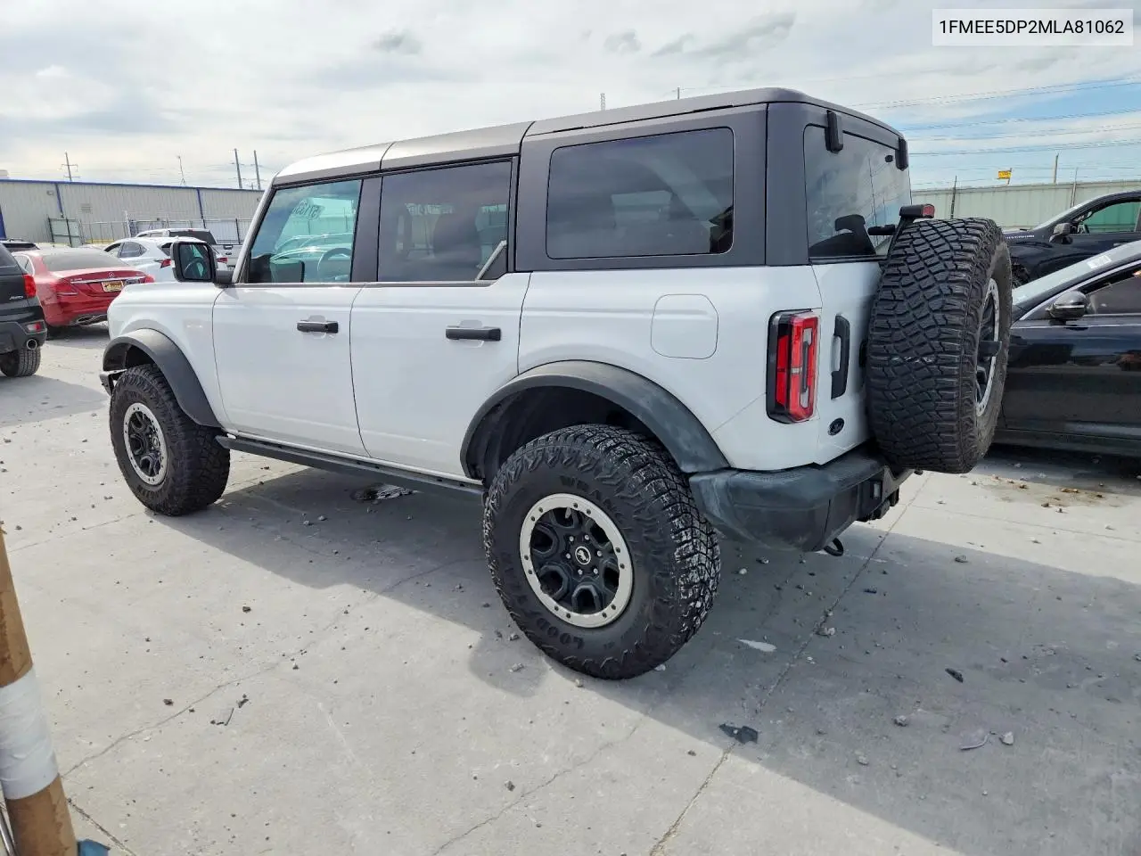 2021 Ford Bronco Base VIN: 1FMEE5DP2MLA81062 Lot: 57133886