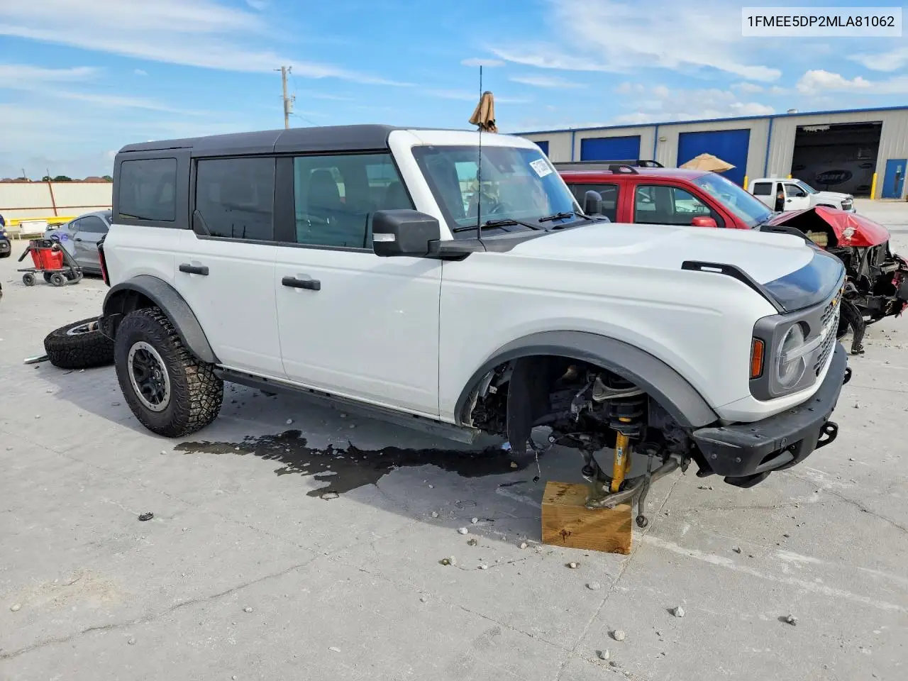 2021 Ford Bronco Base VIN: 1FMEE5DP2MLA81062 Lot: 57133886