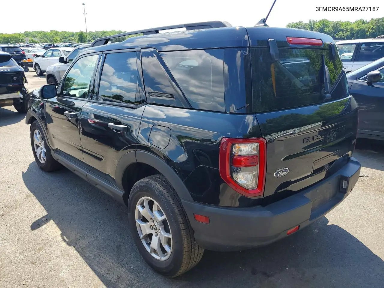 2021 Ford Bronco Sport VIN: 3FMCR9A65MRA27187 Lot: 57221136