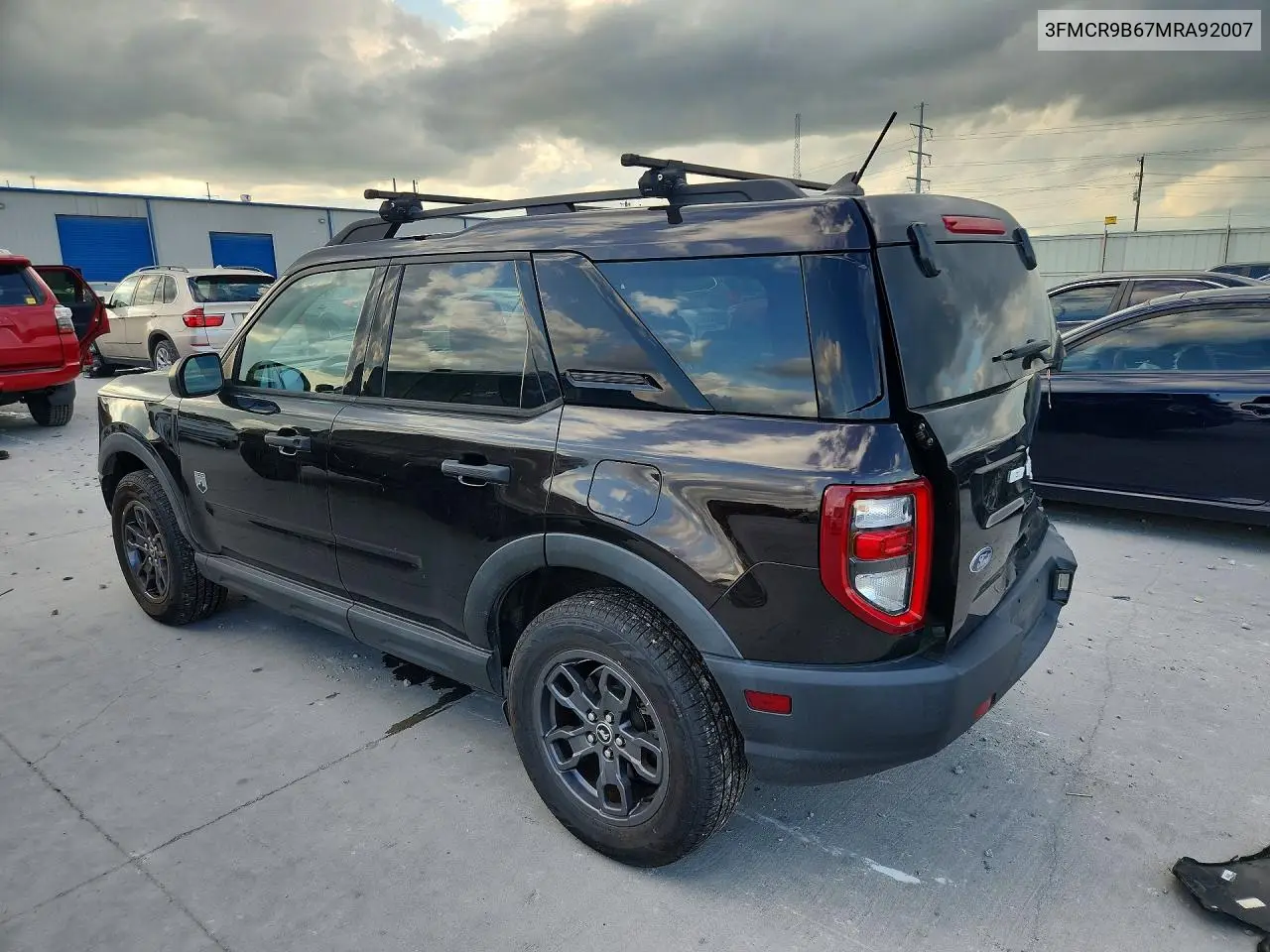 2021 Ford Bronco Sport Big Bend VIN: 3FMCR9B67MRA92007 Lot: 57495166