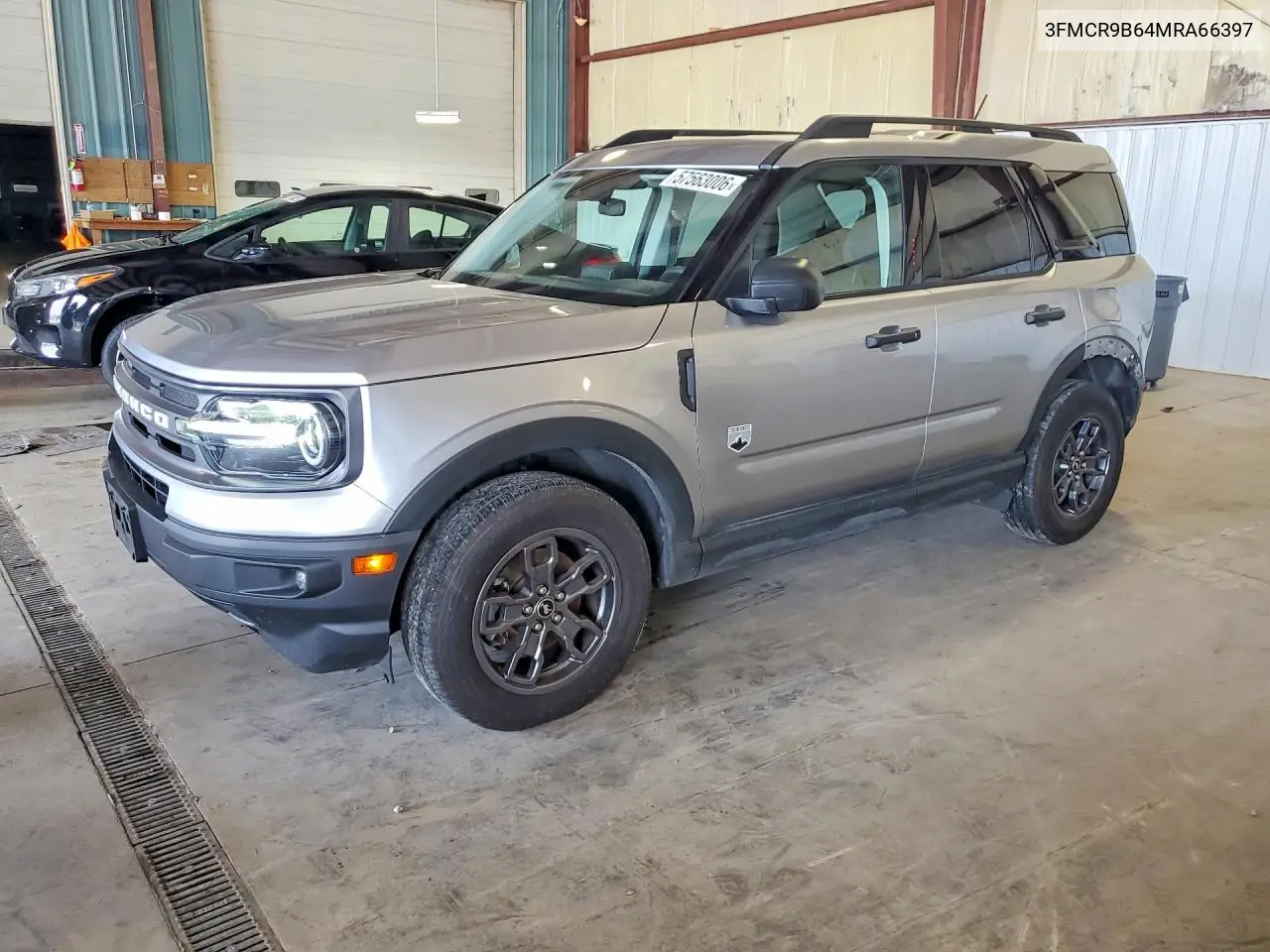 2021 Ford Bronco Sport Big Bend VIN: 3FMCR9B64MRA66397 Lot: 57563006
