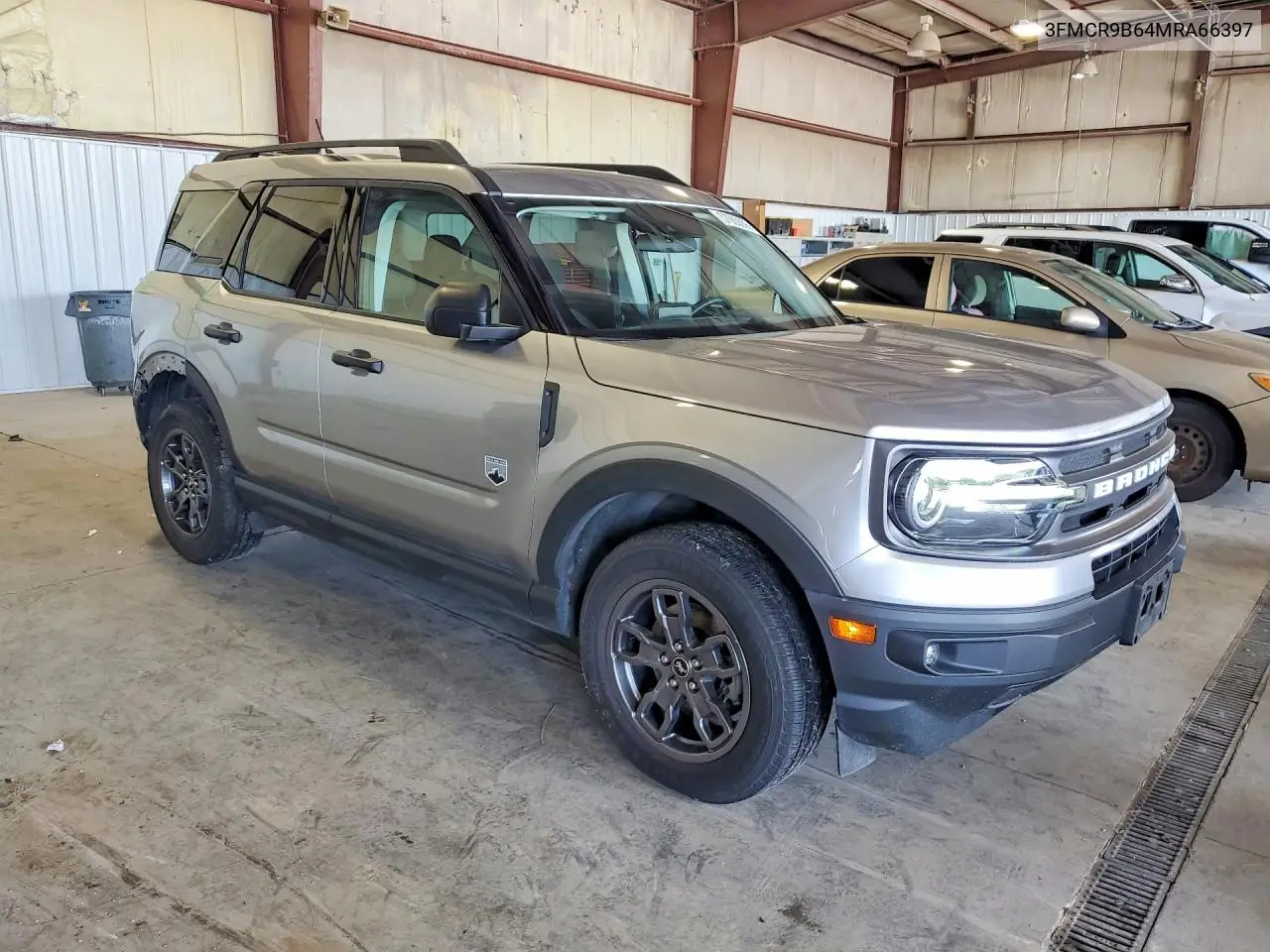 2021 Ford Bronco Sport Big Bend VIN: 3FMCR9B64MRA66397 Lot: 57563006