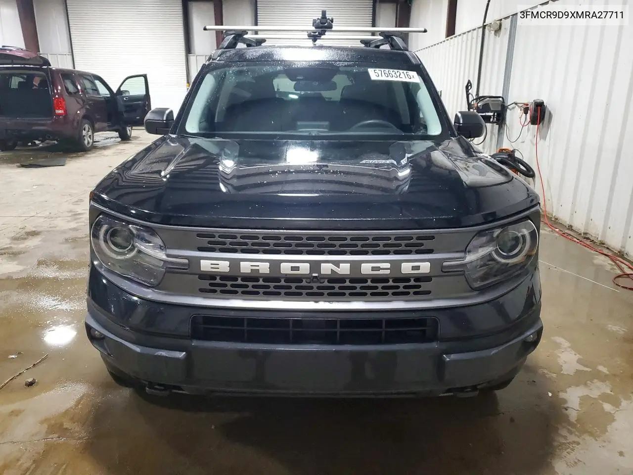 2021 Ford Bronco Sport Badlands VIN: 3FMCR9D9XMRA27711 Lot: 57663216