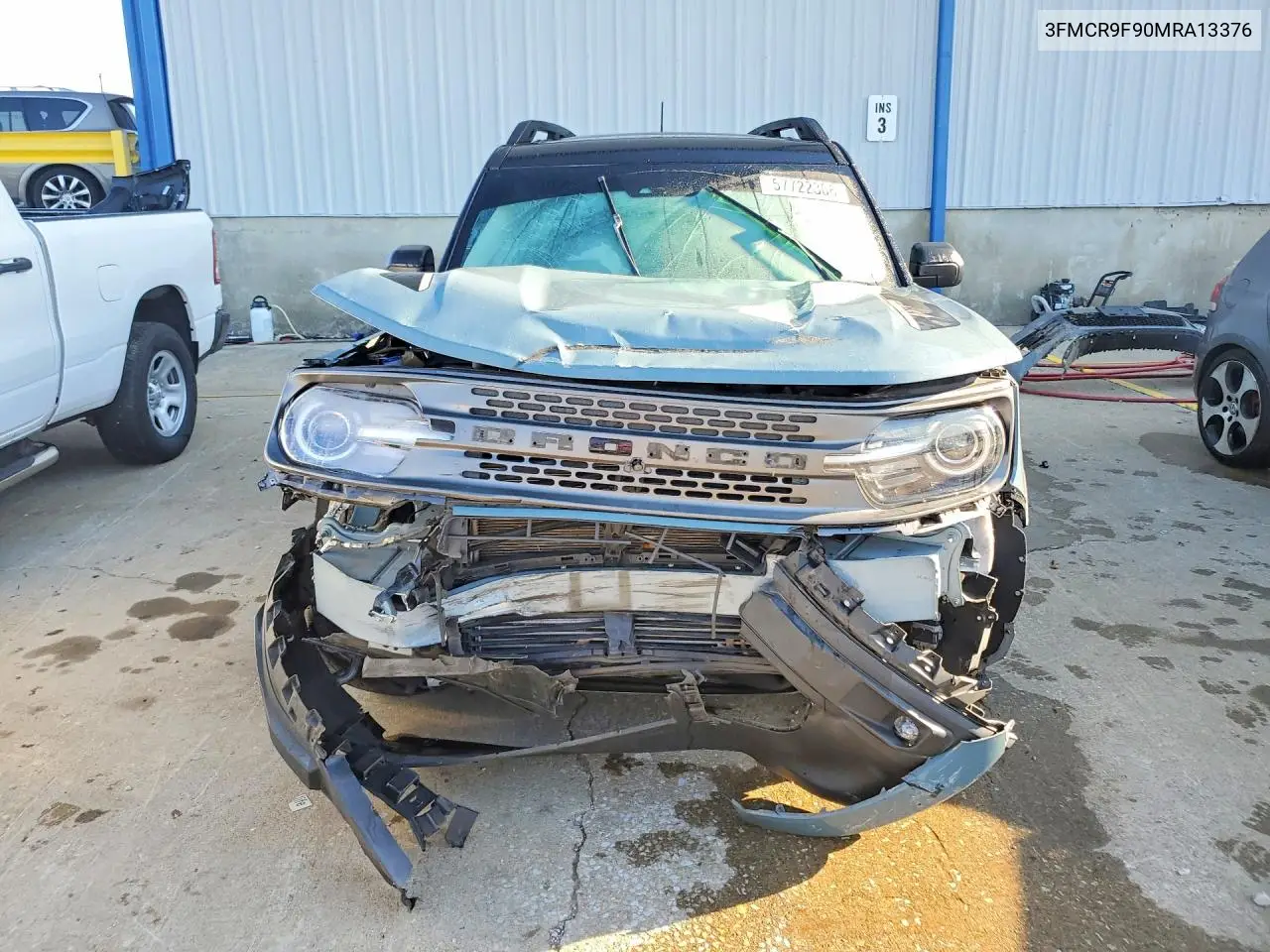 2021 Ford Bronco Sport First Edition VIN: 3FMCR9F90MRA13376 Lot: 57722306
