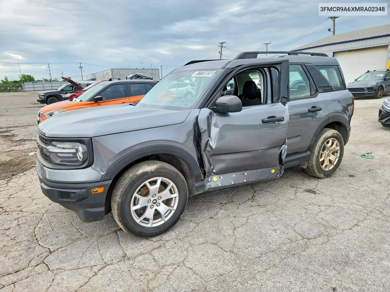 2021 Ford Bronco Sport VIN: 3FMCR9A6XMRA02348 Lot: 57770826
