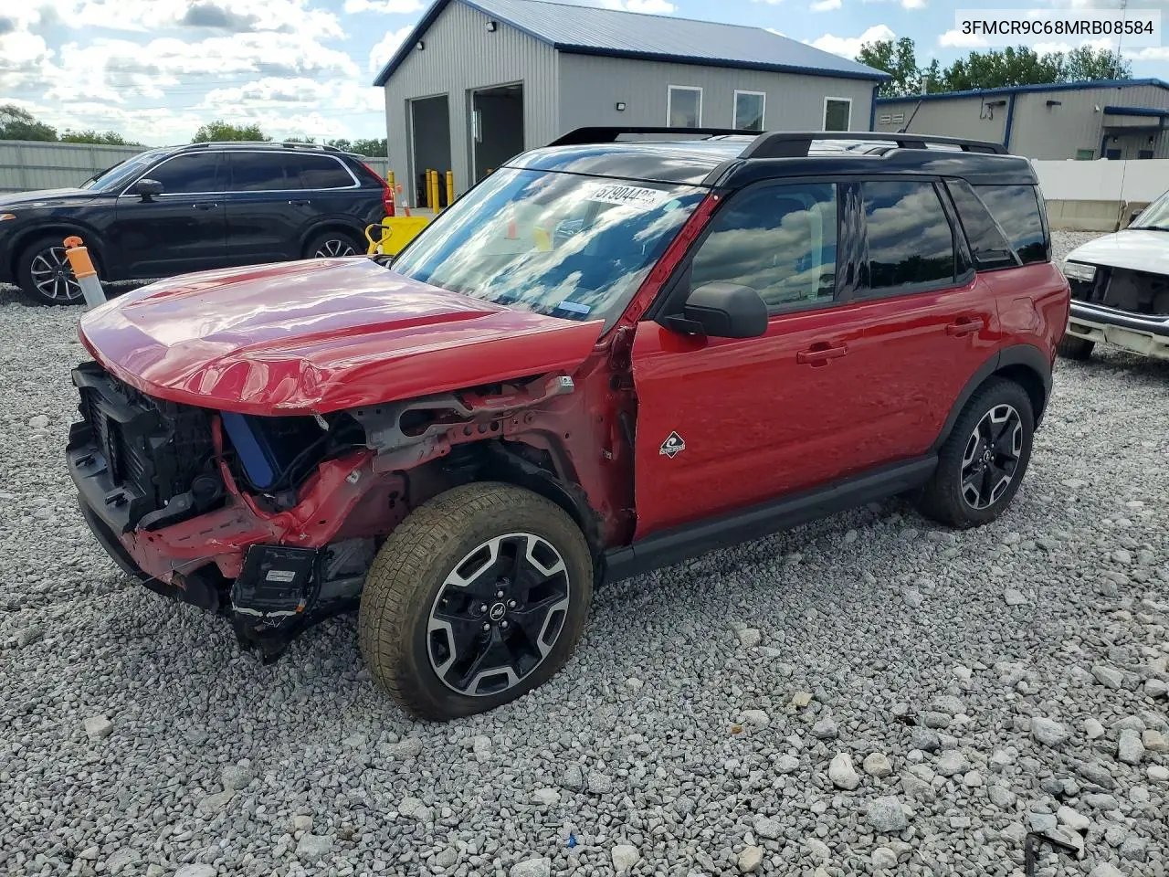 2021 Ford Bronco Sport Outer Banks VIN: 3FMCR9C68MRB08584 Lot: 57904426