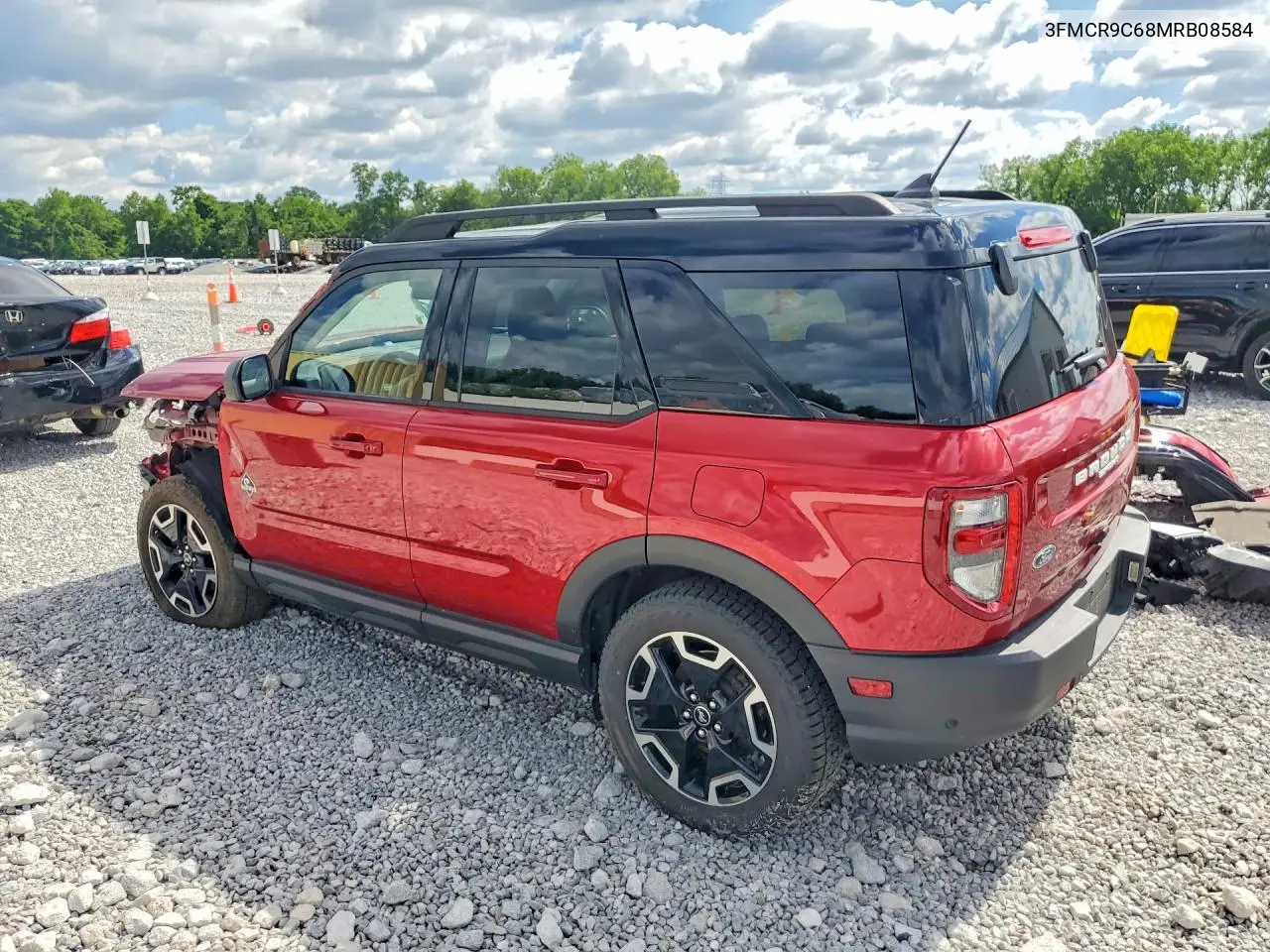 2021 Ford Bronco Sport Outer Banks VIN: 3FMCR9C68MRB08584 Lot: 57904426