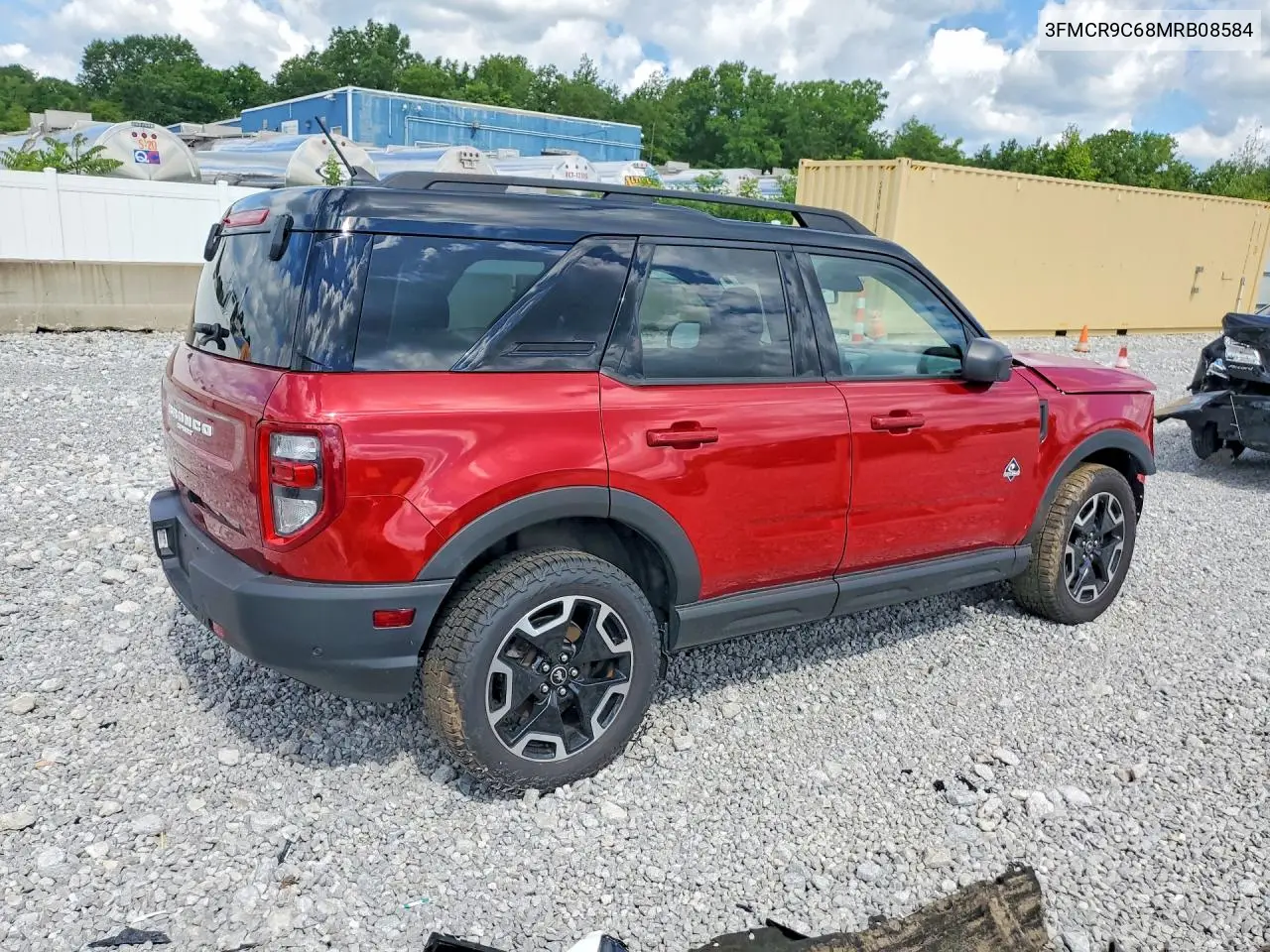 2021 Ford Bronco Sport Outer Banks VIN: 3FMCR9C68MRB08584 Lot: 57904426