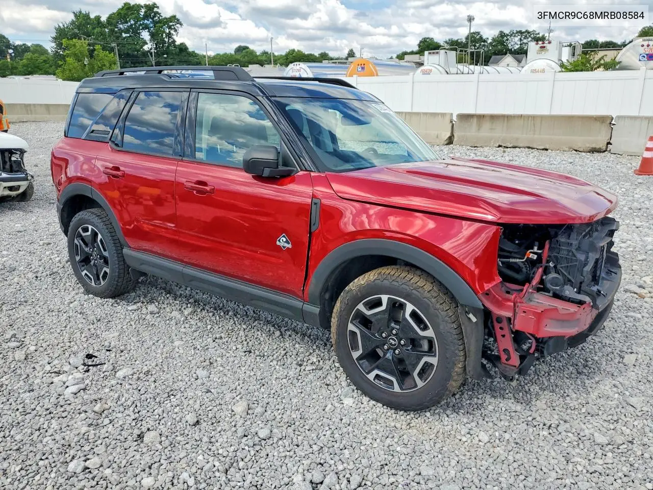 2021 Ford Bronco Sport Outer Banks VIN: 3FMCR9C68MRB08584 Lot: 57904426