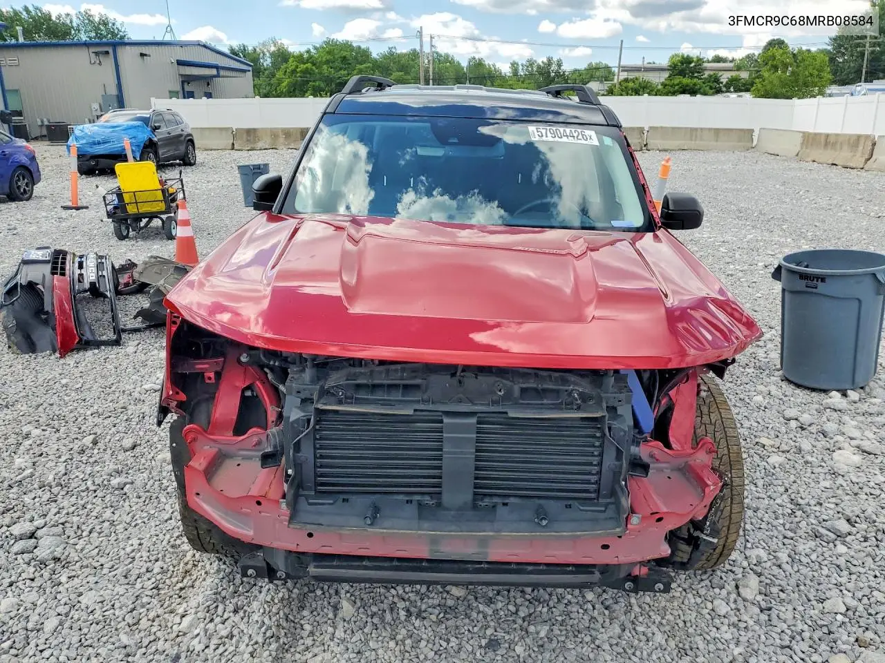 2021 Ford Bronco Sport Outer Banks VIN: 3FMCR9C68MRB08584 Lot: 57904426