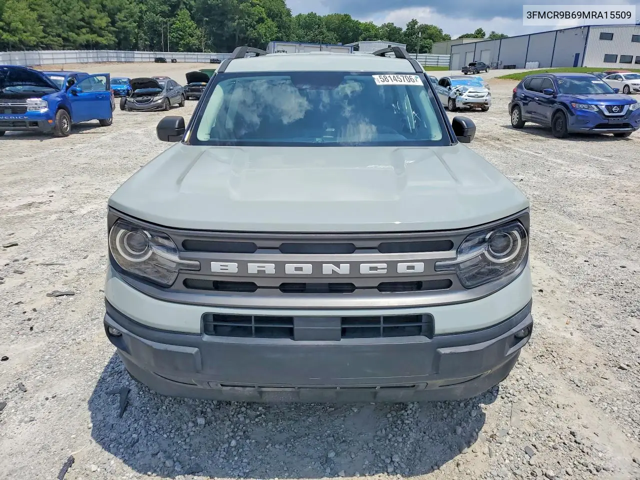 2021 Ford Bronco Sport Big Bend VIN: 3FMCR9B69MRA15509 Lot: 58145706