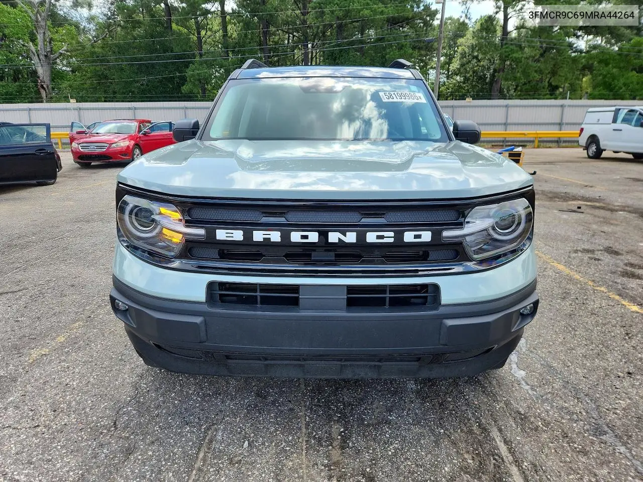 2021 Ford Bronco Sport Outer Banks VIN: 3FMCR9C69MRA44264 Lot: 58199986