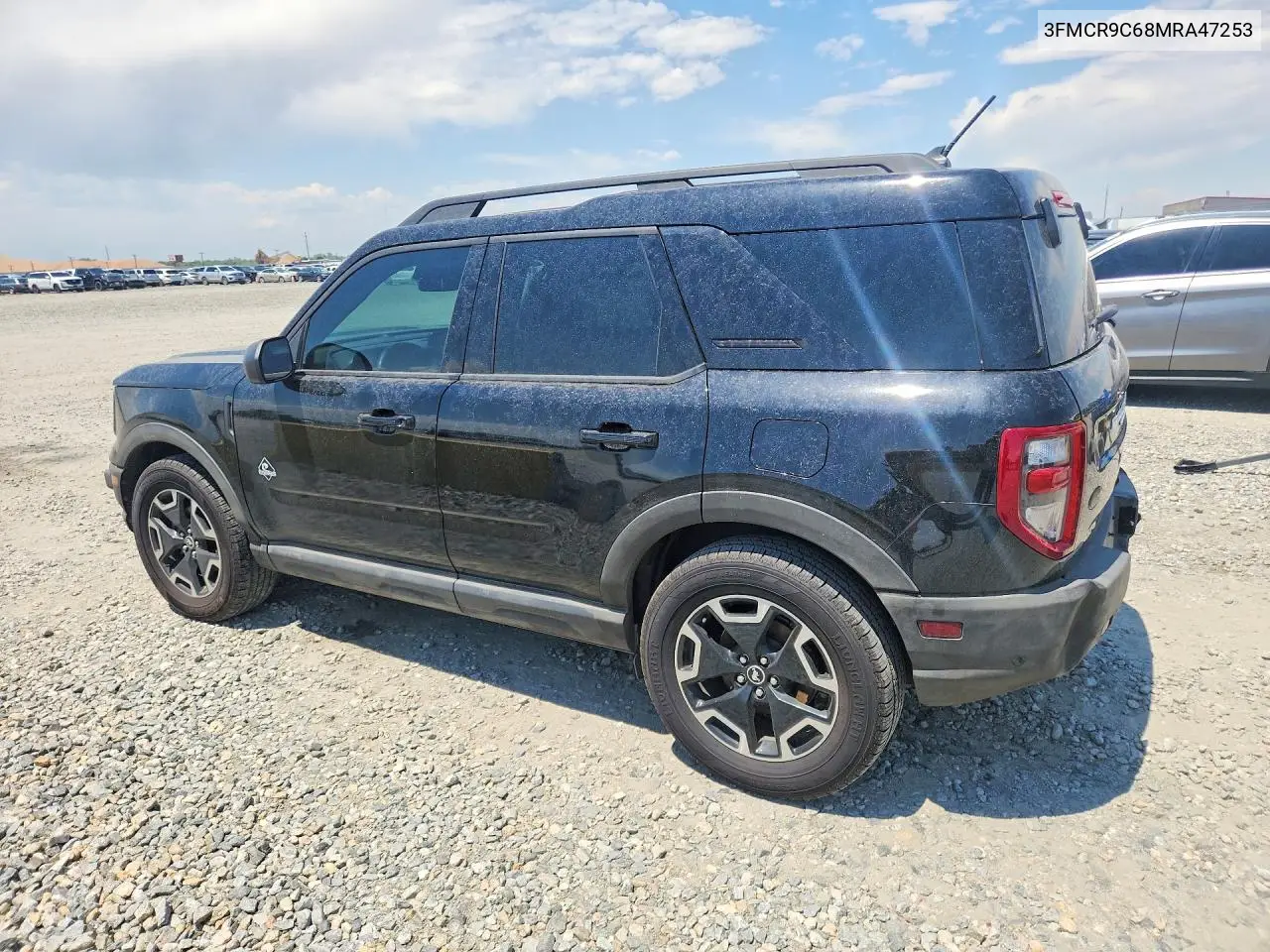 2021 Ford Bronco Sport Outer Banks VIN: 3FMCR9C68MRA47253 Lot: 58232226