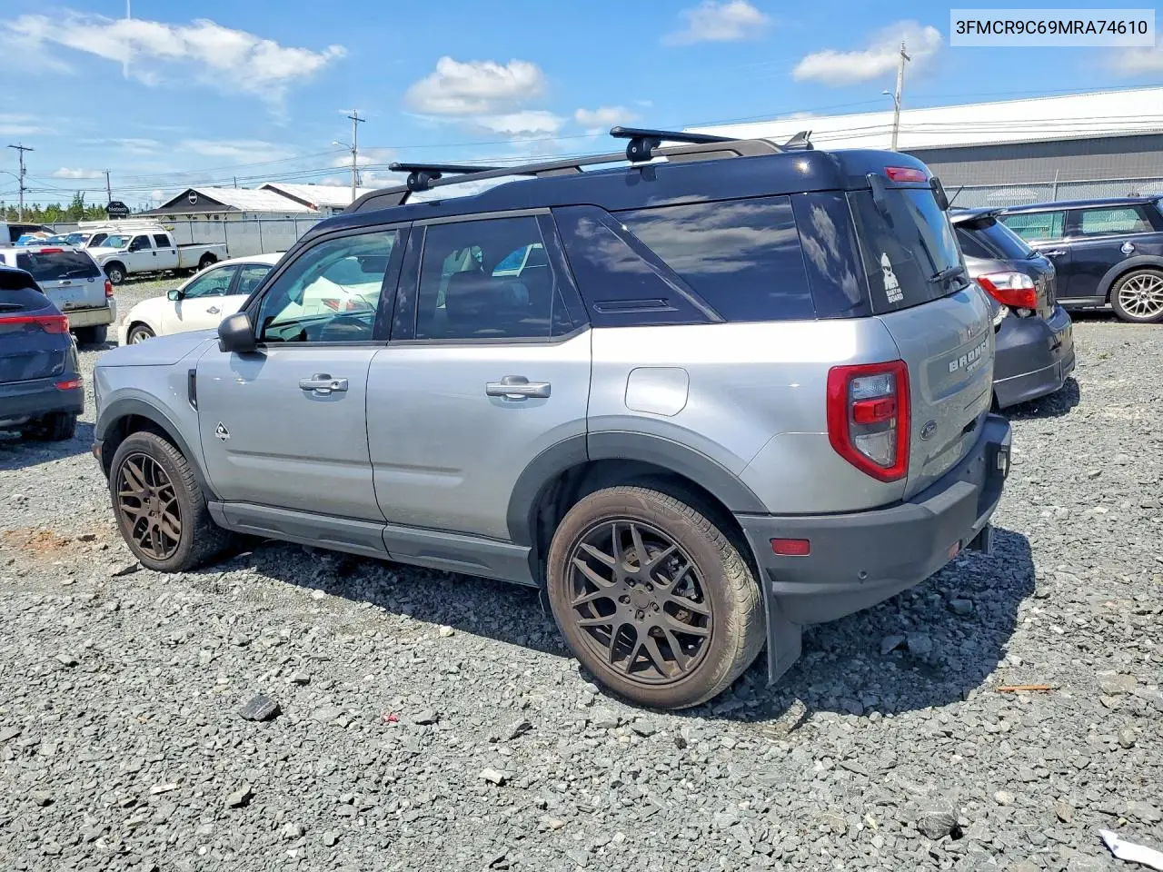 2021 Ford Bronco Sport Outer Banks VIN: 3FMCR9C69MRA74610 Lot: 58236456