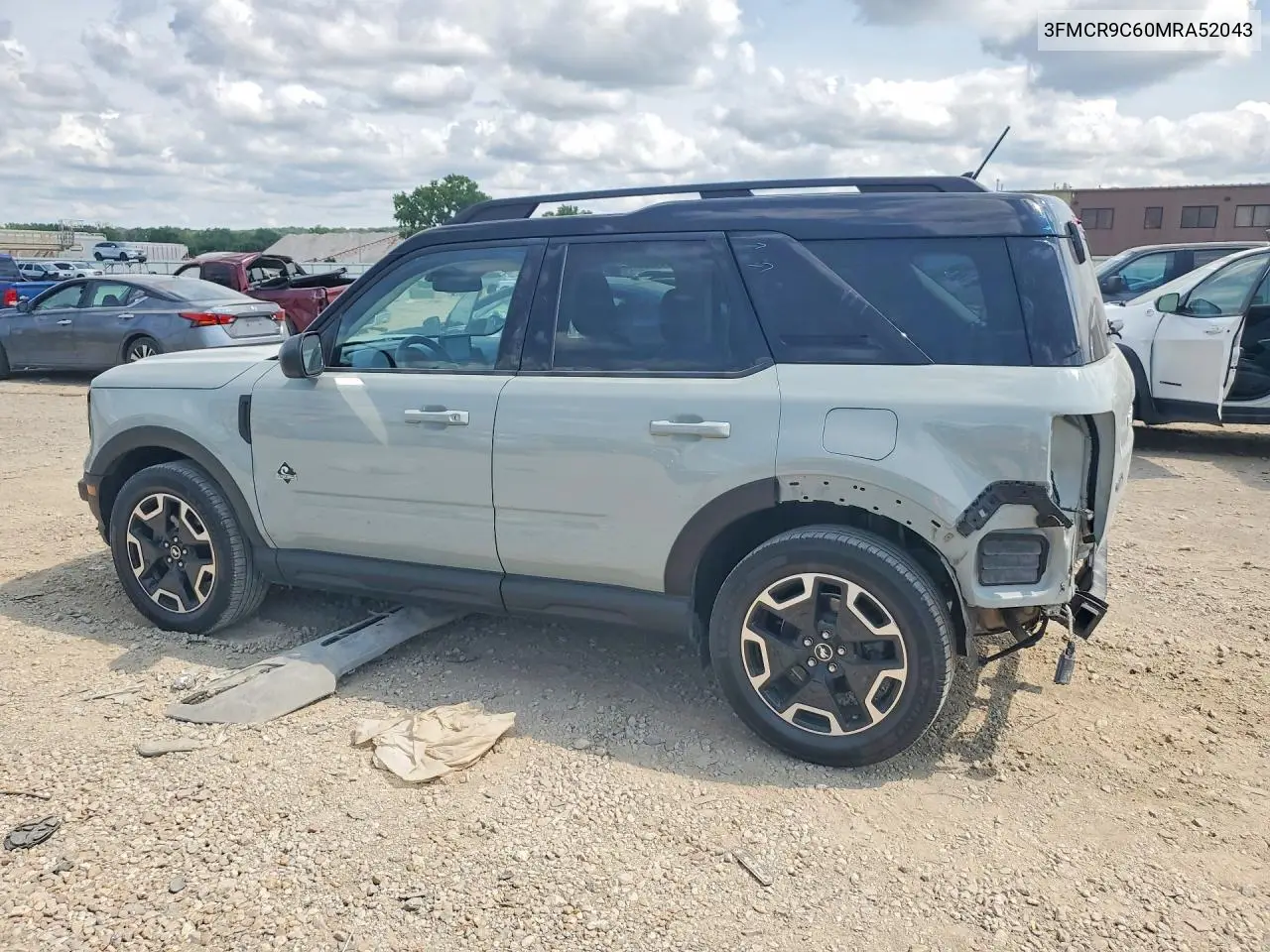 2021 Ford Bronco Sport Outer Banks VIN: 3FMCR9C60MRA52043 Lot: 58329586